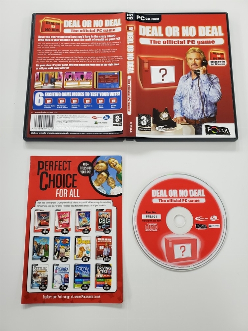 Deal or No Deal: The Official PC Game (Version Européenne) (CIB)
