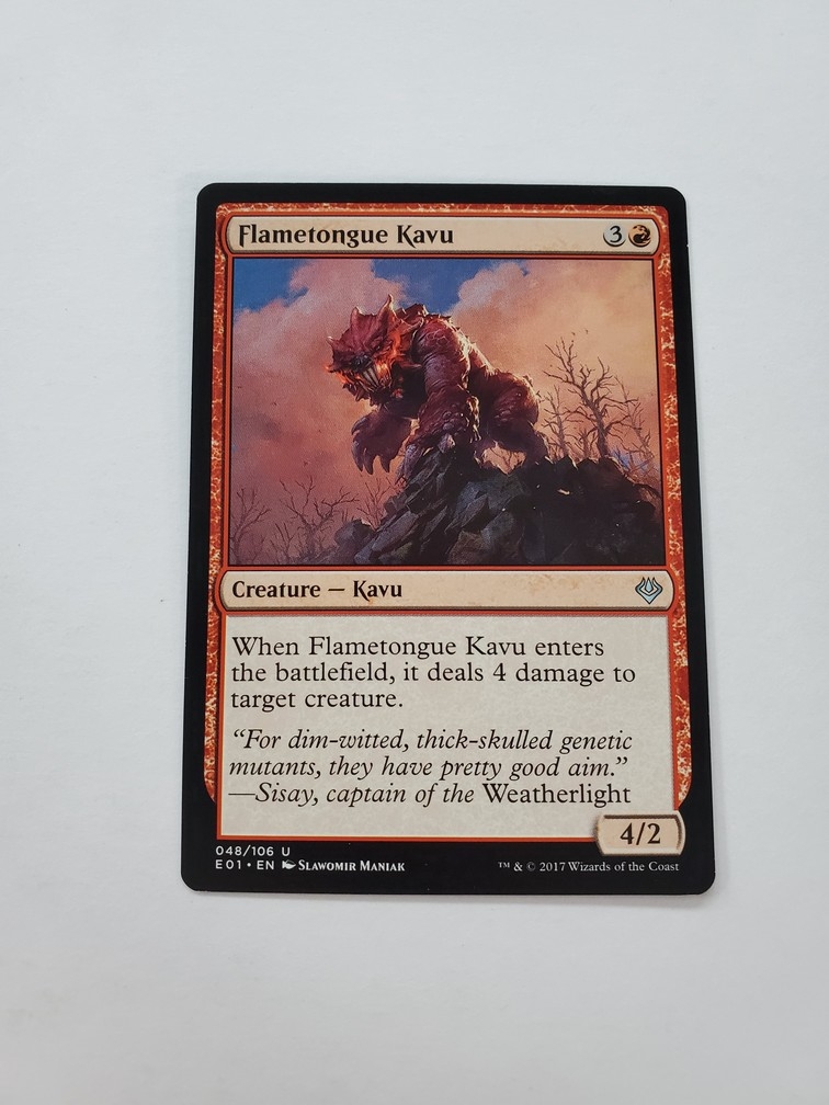 Flametongue Kavu