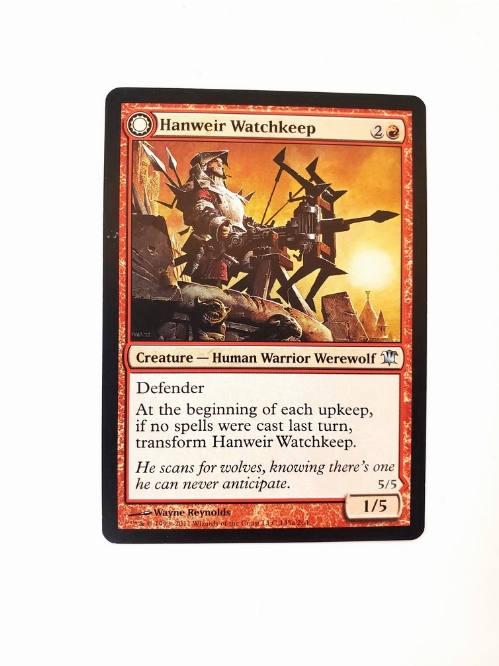 Hanweir Watchkeep // Bane of Hanweir