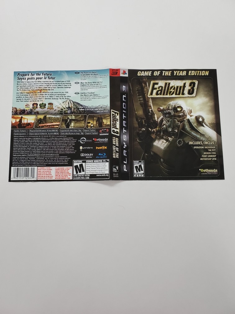 Fallout 3 (Game of the Year Edition) (B)