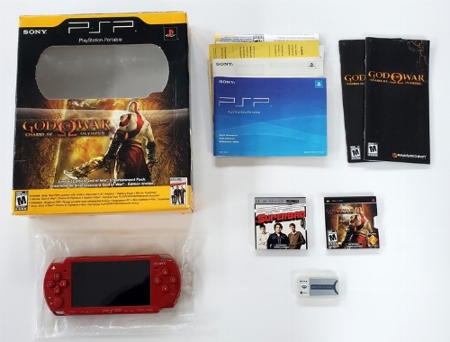 PSP (God of War: Chains of Olympus Limited Edition (Model 2001) (CIB)