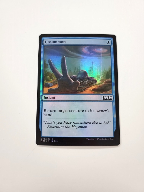 Unsummon (Foil)