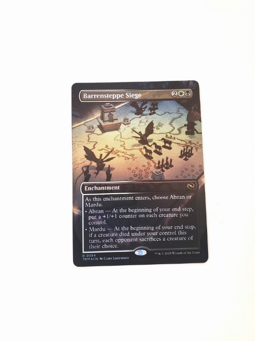Barrensteppe Siege (Borderless) (Foil)
