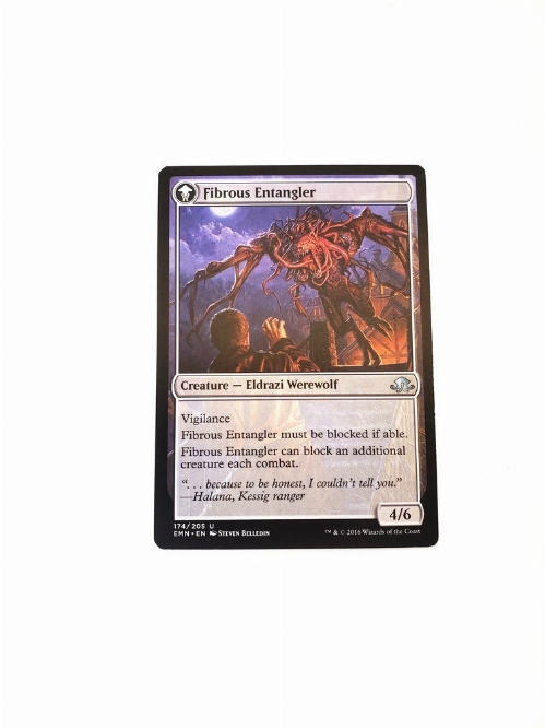Tangleclaw Werewolf // Fibrous Entangler