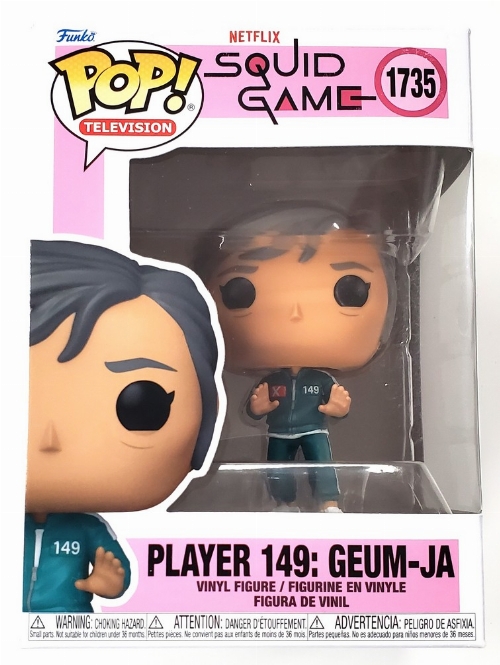 Squid Game - Player 149: Geum-Ja #1735 (NEW)