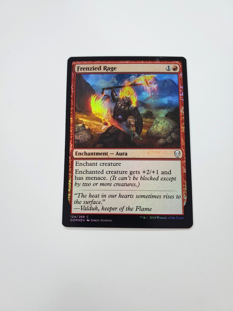 Frenzied Rage (Foil)