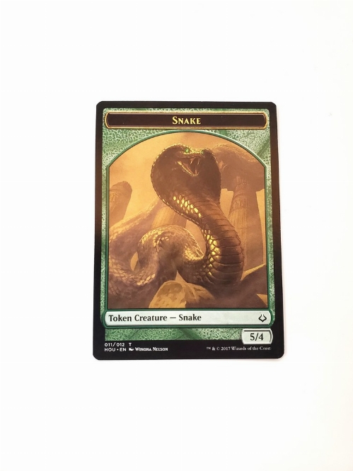 Snake // Warrior - Double-Sided Token