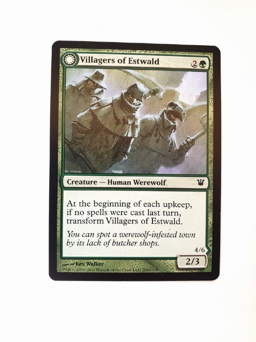 Villagers of Estwald // Howlpack of Estwald