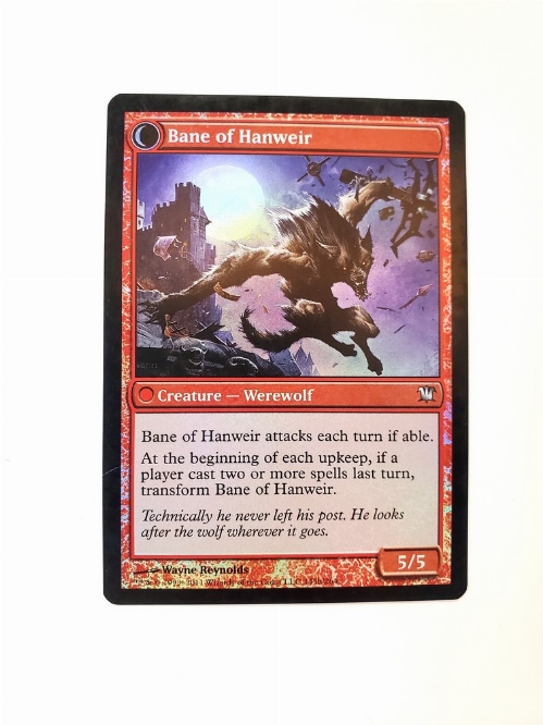 Hanweir Watchkeep // Bane of Hanweir (Foil)