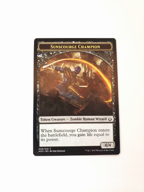 Sunscourge Champion Token