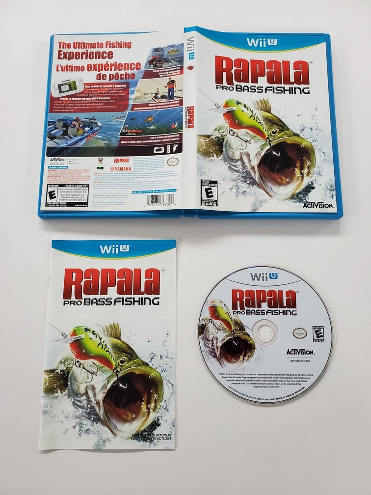 rapala pro bass fishing wii u