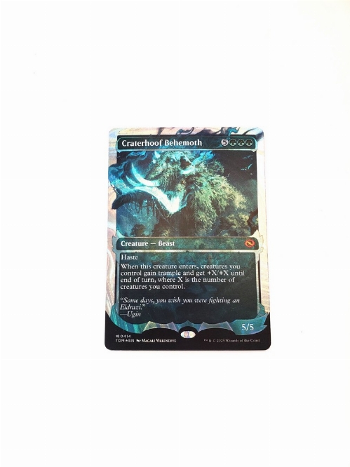Craterhoof Behemoth (Showcase) (Halo Foil)