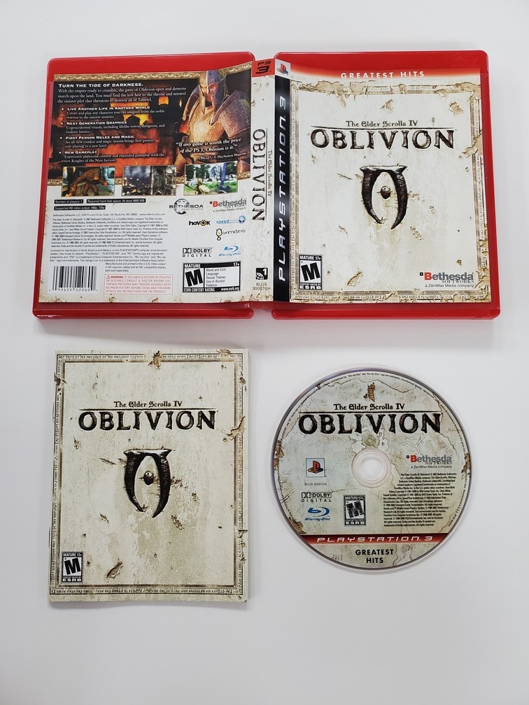 Elder Scrolls IV: Oblivion, The (Greatest Hits) (CIB)