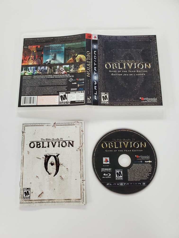 Elder Scrolls IV: Oblivion, The [Game of the Year Edition] (CIB)