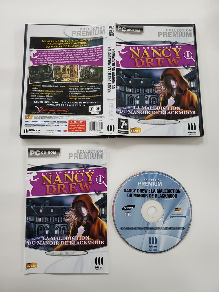 Nancy Drew: Curse of Blackmoor Manor (Version Européenne) (CIB)