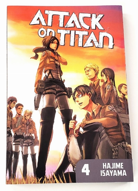 Attack on Titan (Vol.4) (Anglais)