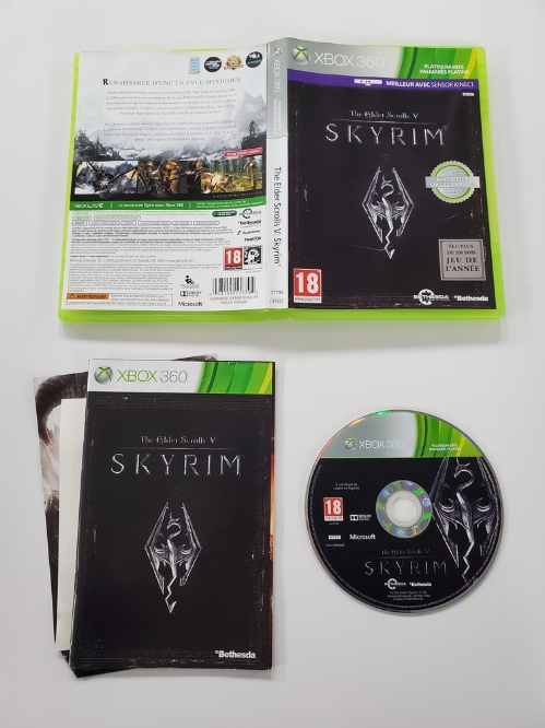 Elder Scrolls V: Skyrim, The (Platinum Hits) (Version Francaise) (CIB)