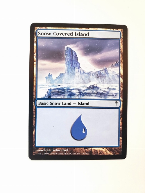 Snow-Covered Island