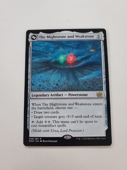 The Mightstone and Weakstone // Legendary Planeswalker - Urza