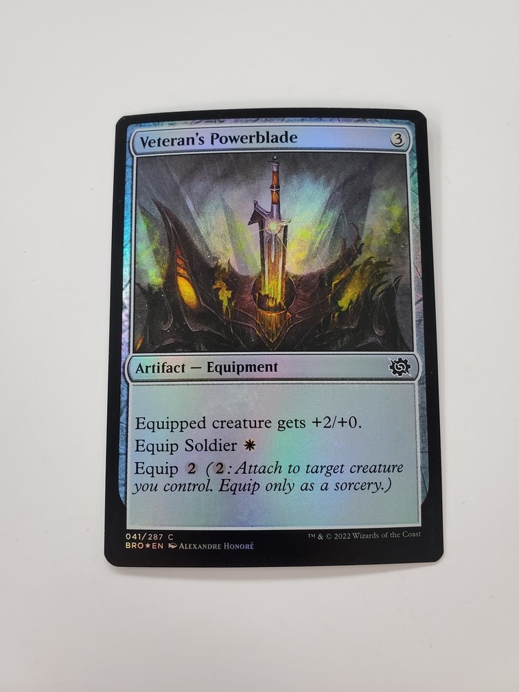 Veteran's Powerblade (Foil)