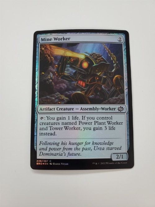 Mine Worker (Foil)