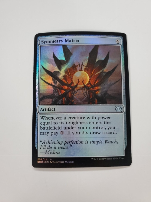 Symmetry Matrix (Foil)