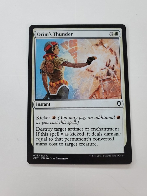 Orim's Thunder