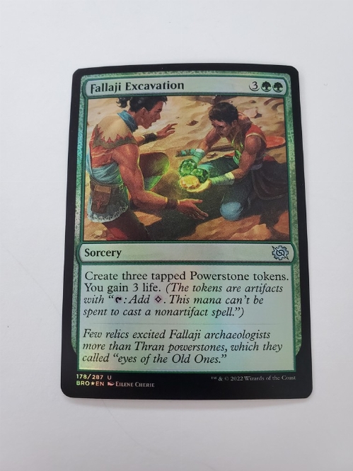 Fallaji Excavation (Foil)