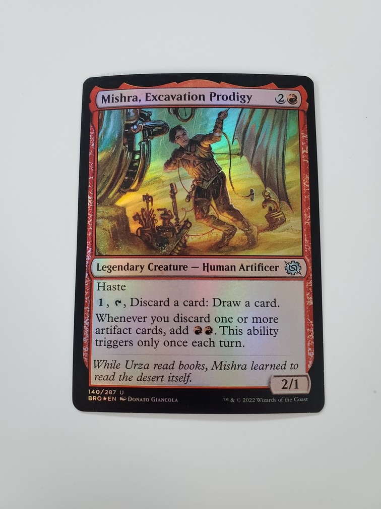 Mishra, Excavation Prodigy (Foil)