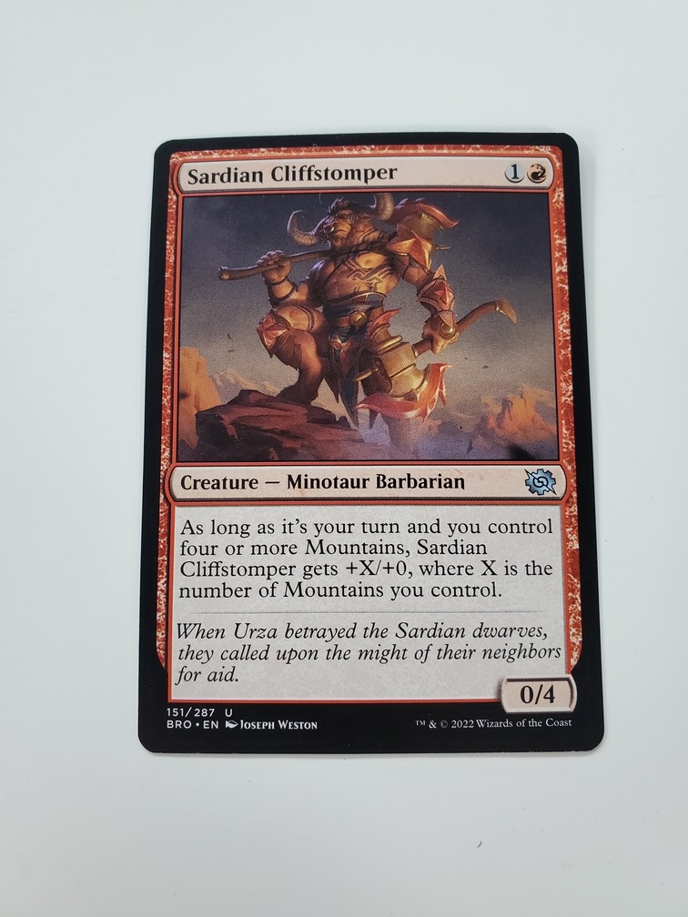 Sardian Cliffstomper