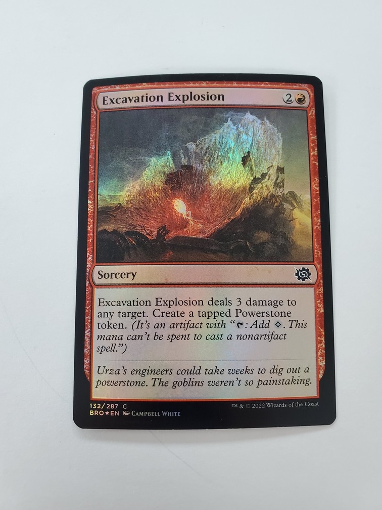 Excavation Explosion (Foil)