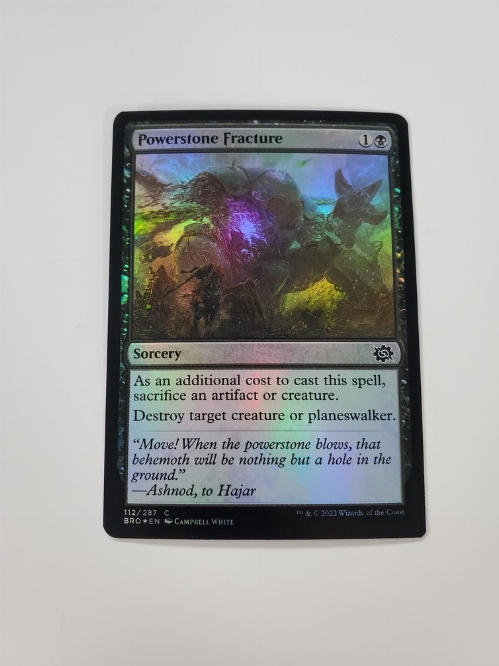 Powerstone Fracture (Foil)