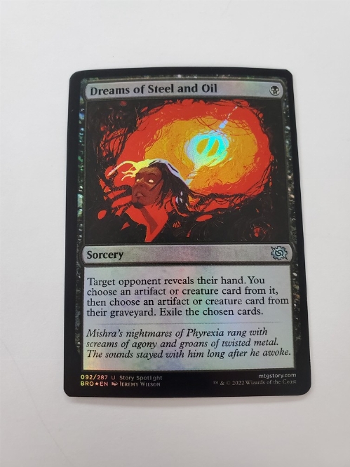 Dreams of Steel and Oil (Foil)