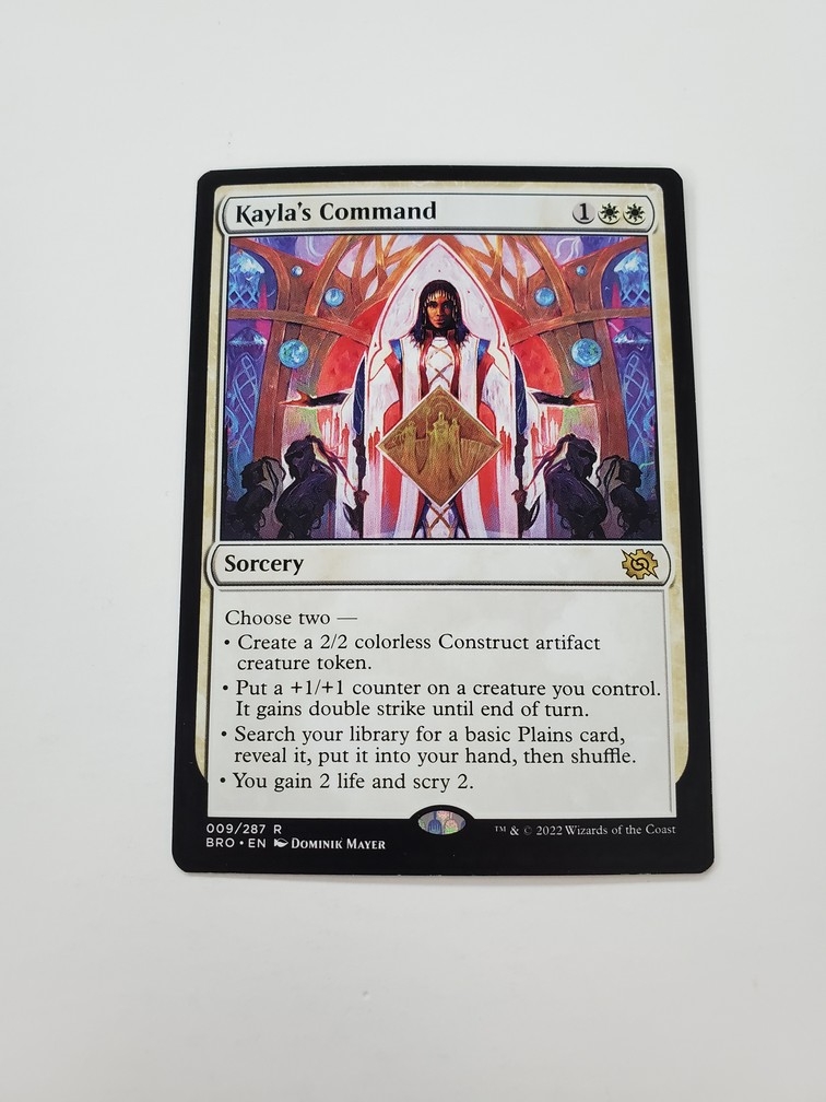 Kayla's Command