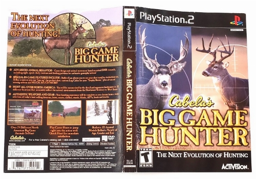 Cabela's Big Game Hunter (B)