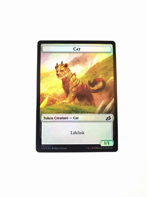 Cat // Human Soldier (005) - Double-Sided Token (Foil)