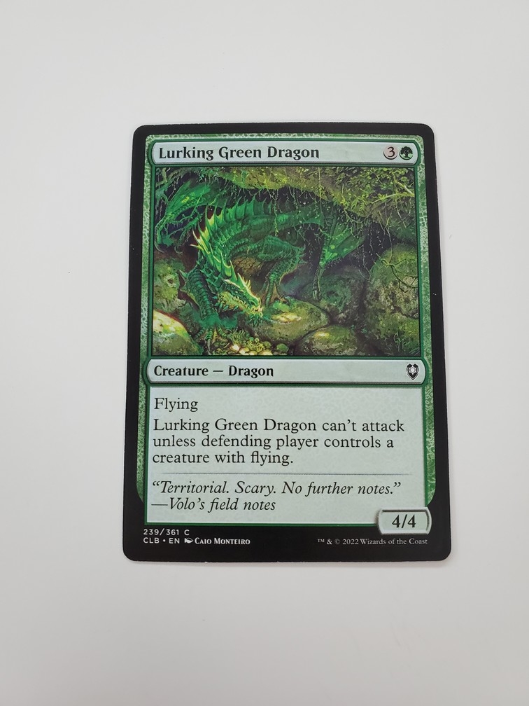 Lurking Green Dragon