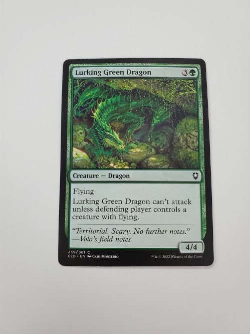 Lurking Green Dragon