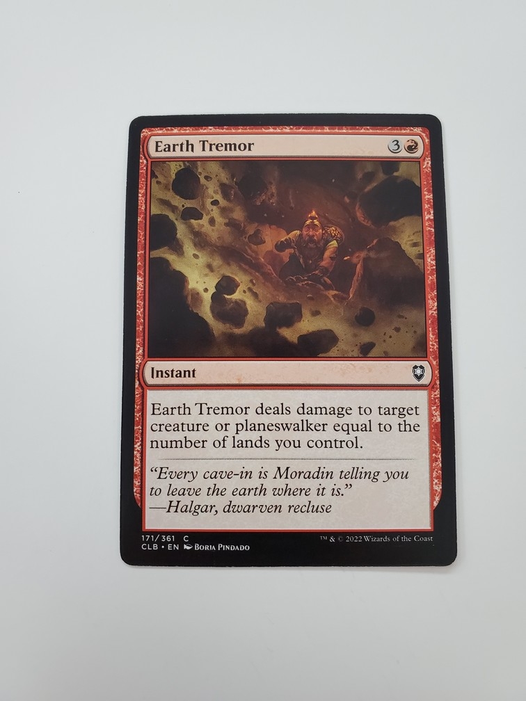 Earth Tremor