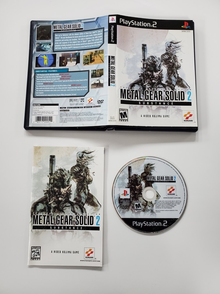 Metal Gear Solid 2: Substance (CIB)