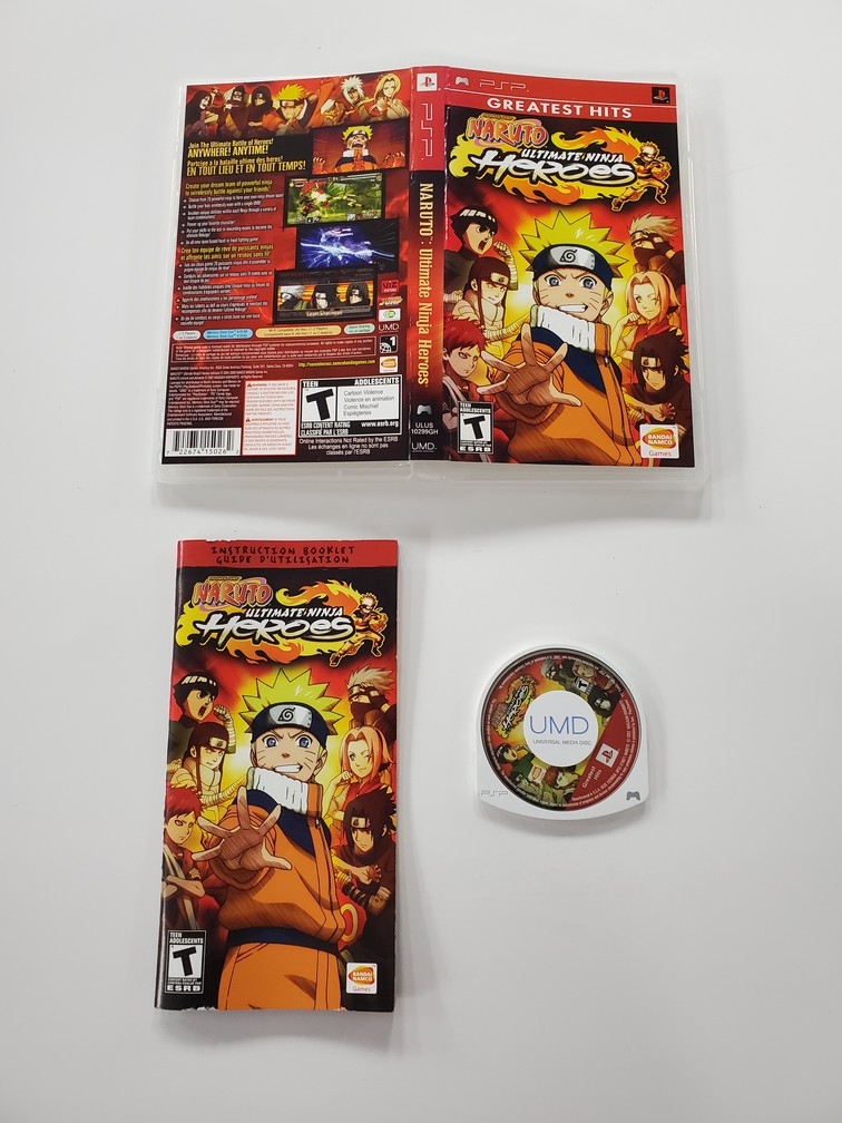 Naruto: Ultimate Ninja Heroes (Greatest Hits) (CIB)