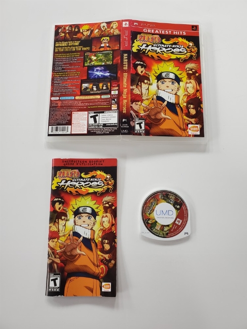 Naruto: Ultimate Ninja Heroes (Greatest Hits) (CIB)