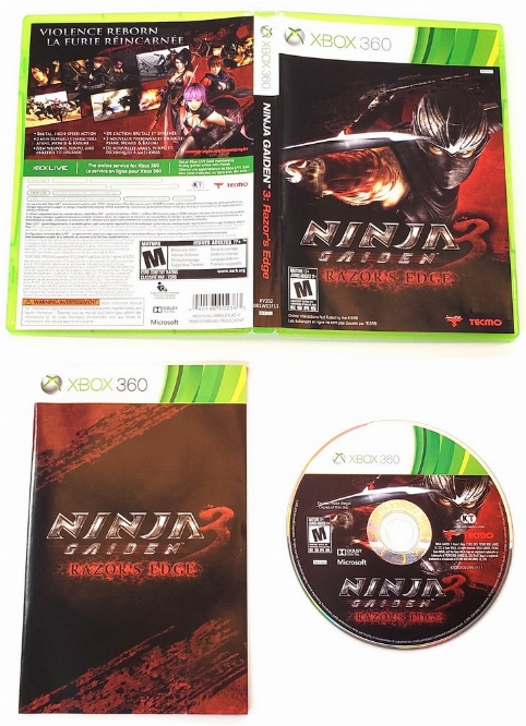 Ninja Gaiden 3: Razor's Edge (CIB)