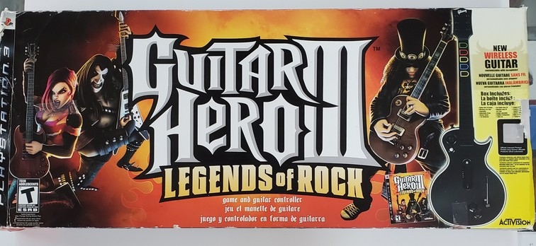 Guitar Hero III: Legends of Rock [Guitar Bundle] (CIB)