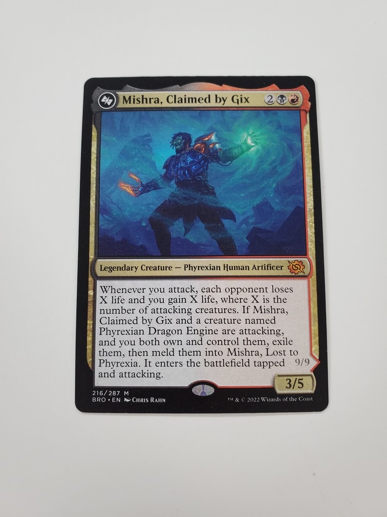 Mishra, Claimed by Gix // Mishra, Lost to Phyrexia