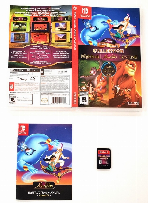 Disney Classic Games Collection: The Jungle Book, Aladdin, & The Lion King (CIB)
