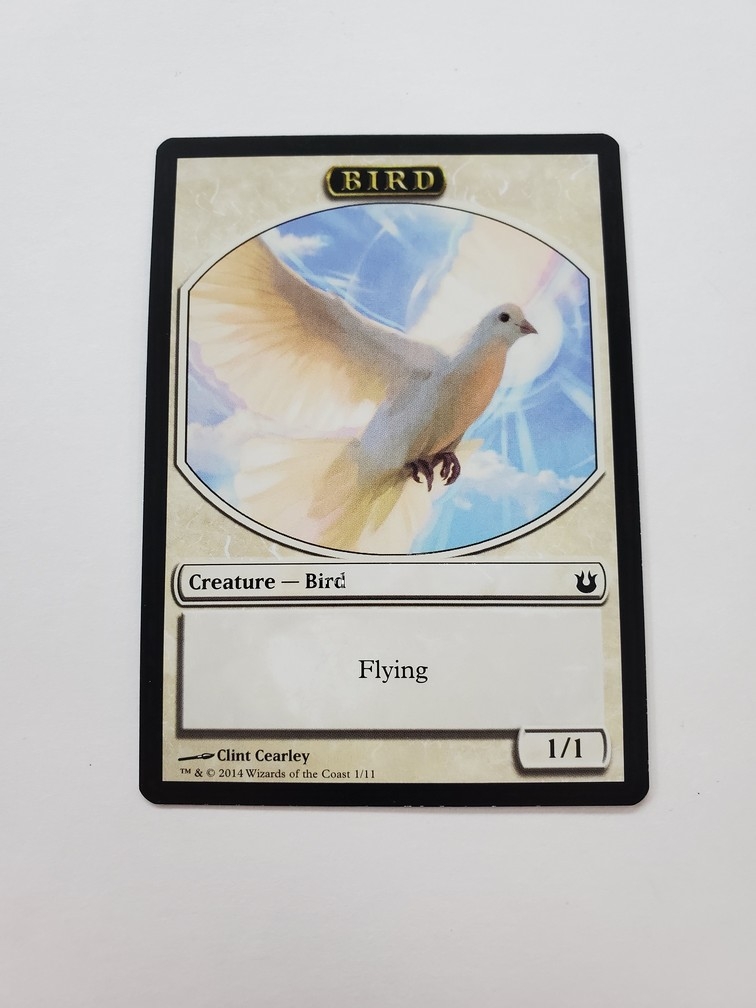 Bird Token (White)