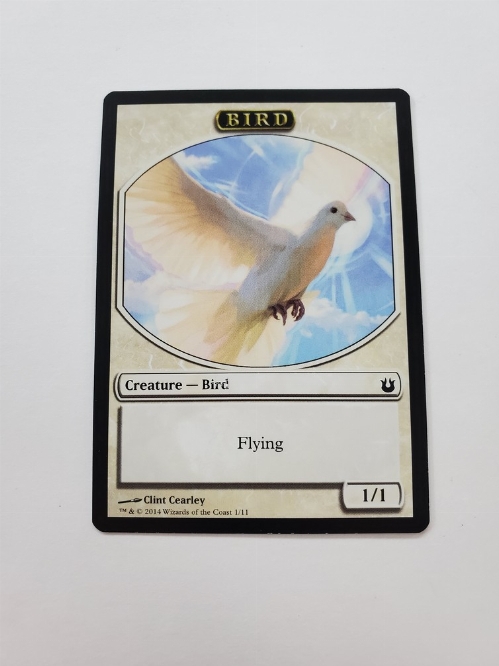 Bird Token (White)