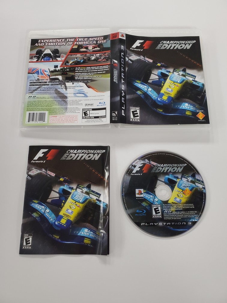 F1: Formula One [Championship Edition] (CIB)