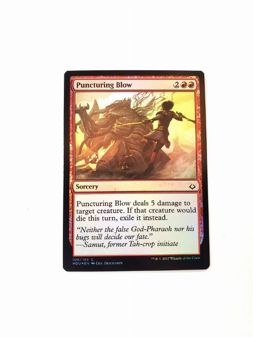 Puncturing Blow (Foil)